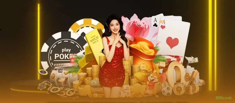 Imagem promocional de todos os jogos da 888cook